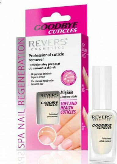 Revers Cosmetics Soft & Health Cuticles Nail Strengthener with Brush 10ml