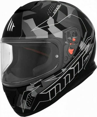 MT Thunder 3 SV Stealth Full Face Helmet 1450gr Matt/Grey MTH000KRA358