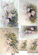 Next Flowers Rice Paper Decoupage 3pcs