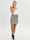 Only Mini Skirt in Gray color