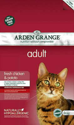 Arden Grange Adult Hrană Uscată pentru Pisici Adulte cu Pui / Cartofi 2kg