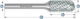 Karnasch Carbide Digging Bit Cutter Bit Carbide for Metal 10mm x 25mm x 6mm