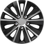 AMiO Car Hubcap Set Rapide NC 15" 1pc Black /AM