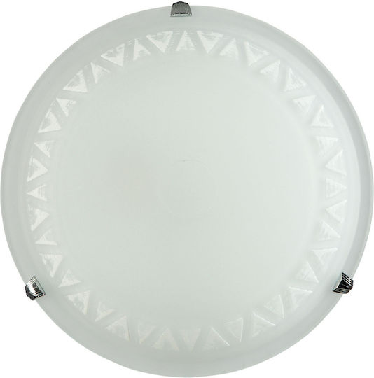 ArkoLight Deckenleuchte 30cm Weiß mit Fassung E27