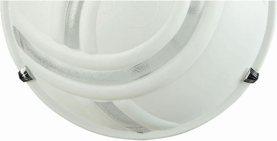 ArkoLight Klassisch Leuchte Wand mit Fassung E27 Weiß 30x15x30cm