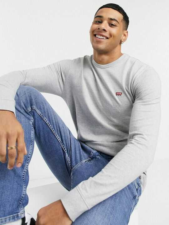 Levi's Bluza Tricou Cu Mânecă Scurtă Gri