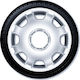 Autoline Σετ Τάσια Αυτοκινήτου Argo Speed 4τμχ 14" Ασημί