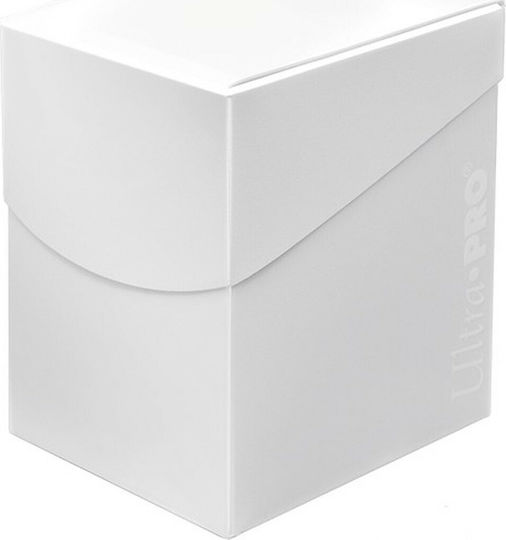 Ultra Pro Eclipse Arctic White Deck Box Dimensiune Standard Alb