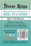 Sleeve Kings 110 Θήκες για Κάρτες Sleeves Mini Chimera 43x65χιλ.
