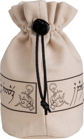 Q Workshop Elvish Dice Pouch Dice Bag Beige & Black QWSBELV111