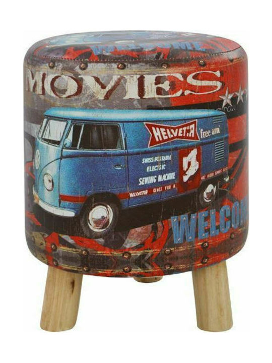 Stool For Living Room Movies Colorful 30x30x38cm