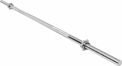 Optimum Ίσια Μπάρα Φ28mm 10kg Μήκους 200cm με Βιδωτά Κολάρα Optimum Ίσια Μπάρα Φ28mm 10kg Μήκους 200cm με Βιδωτά Κολάρα