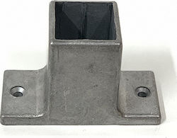 Cast Aluminium base for Clock 4x4cm