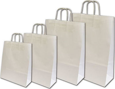 Paper Bag for Gift White 18x8x22cm.