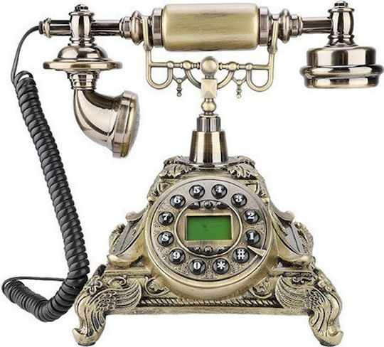 DJ-172(WS) Ενσύρματο Τηλέφωνο Ρετρό Πολύχρωμο DJ-172(WS)
