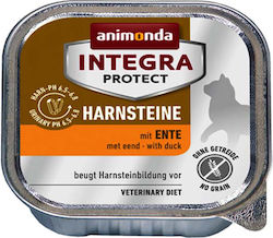 Animonda Integra Protect Harnsteine Храна за мокри котешки хранилки за възрастни котки с Тава с Патица 100гр 1бр