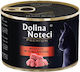 Dolina Noteci Premium Nasses Katzenfutter für Katze in Dose mit Huhn und Kalb 185gr