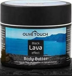 Olive Touch Black Lava Effect Ενυδατικό Butter Σώματος για Ξηρές Επιδερμίδες 100ml
