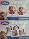 Настолна игра The Snow Queen Frozen Domino + Memory за 1+ играчи (EN) Clementoni