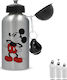Koupakoupa Kids Water Bottle Mickey Stainless Steel Silver 500ml