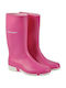Dunlop Non-Slip Work Wellies Knee Pink