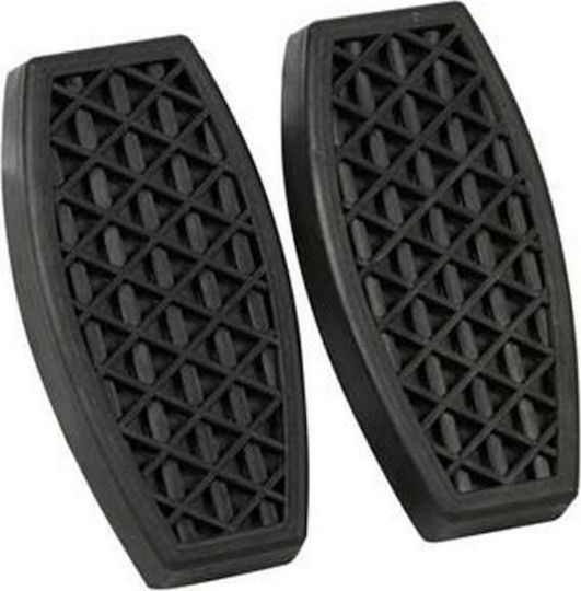 Lampa CP-11 Car Pedal Set Non Slip for Fiat / Ford / Lancia from Rubber Black 2pcs