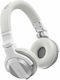 Pioneer HDJ-CUE1BT Wireless/Wired Over Ear DJ Headphones Whitά HDJ-CUE1BT-W