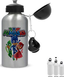 Koupakoupa Παγούρι Pj Masks 500ml Ασημί Koupakoupa Παγούρι Pj Masks 500ml Ασημί