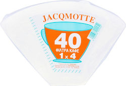 Jacqmotte 40 Хартия Филтри За Кафе 263204 Jacqmotte 40 Хартия Филтри За Кафе 263204