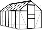 vidaXL 48218 Greenhouse with Aluminum Frame 3.7x1.9x22m