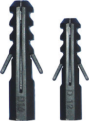 F.F. Group Βύσματα Πλαστικά (Ούπα) Νο 6 Screw Anchor Plastic 23423 100pcs