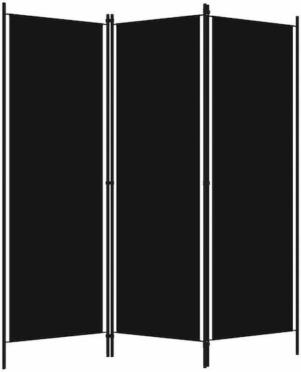 vidaXL Dekorativer Raumteiler Metall mit 3 Paneelen 150x180cm