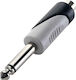 Soundsation Конвертор 6.3mm мъжки към RCA женски Сив 1бр WM-A260