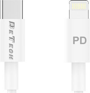 USB-C zu Lightning Kabel 60W Weiß 1m (40113)