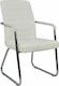 Sessel mit Armlehnen White 55.5x67.5x94cm 1Stück