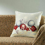 Whitegg Christmas Decorative Square Pillowcase D049 White 45x45pcs