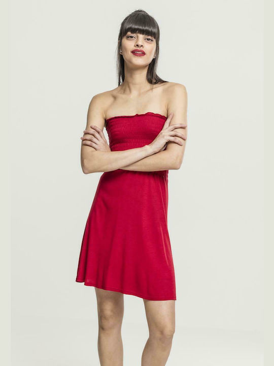 Urban Classics Mini Dress Red