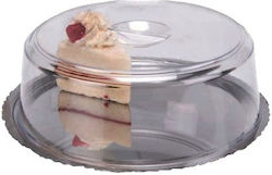 Viosarp Cake Stand Inox with Cover Silver