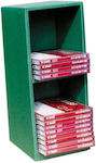 Next Classic Tabletop Case 30 CD Green 33x15x12cm 04055-05---3