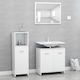 vidaXL Countertop without Sink L60xW33xH58cm White