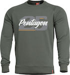 Pentagon Twenty Five Sweatshirt Camo Green in Khaki color K09019-TW-06CG