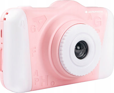 AgfaPhoto Realikids Cam 2 Kompakte Kamera 12MP mit Bildschirmgröße 3.5" Rosa