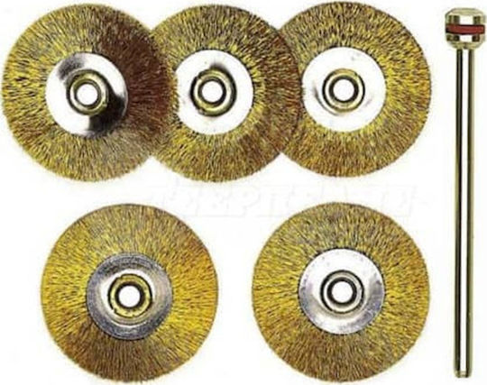 Proxxon 28962 Συρματόβουρτσα για Δράπανο 22mm Σετ 5τμχ