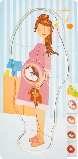 Wooden Kids Puzzle Pregnancy for 4+ years old+ Years 7pcs Small Foot