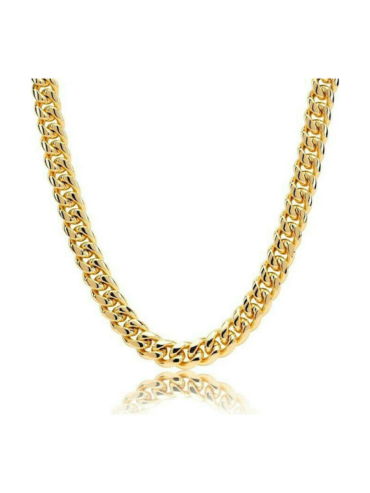 Classic Chain 12mm Gold Plated Steel