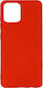 Cti Liquid Back Cover Σιλικόνης Κόκκινο (iPhone 12 / 12 Pro)