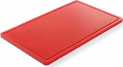 Hendi Placă de Tăiere din Polietilenă Roșie 53x32.5x1.5cm 1buc