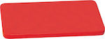 Placă de Tăiere din Polietilenă Roșie 40x30x2cm 1buc