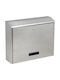 Viometal LTD Mπολώνια 806 Outdoor Mailbox Inox in Silver Color 37x10x29cm
