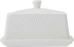 Maxwell & Williams Porcelain Butter Dish Diamonds White